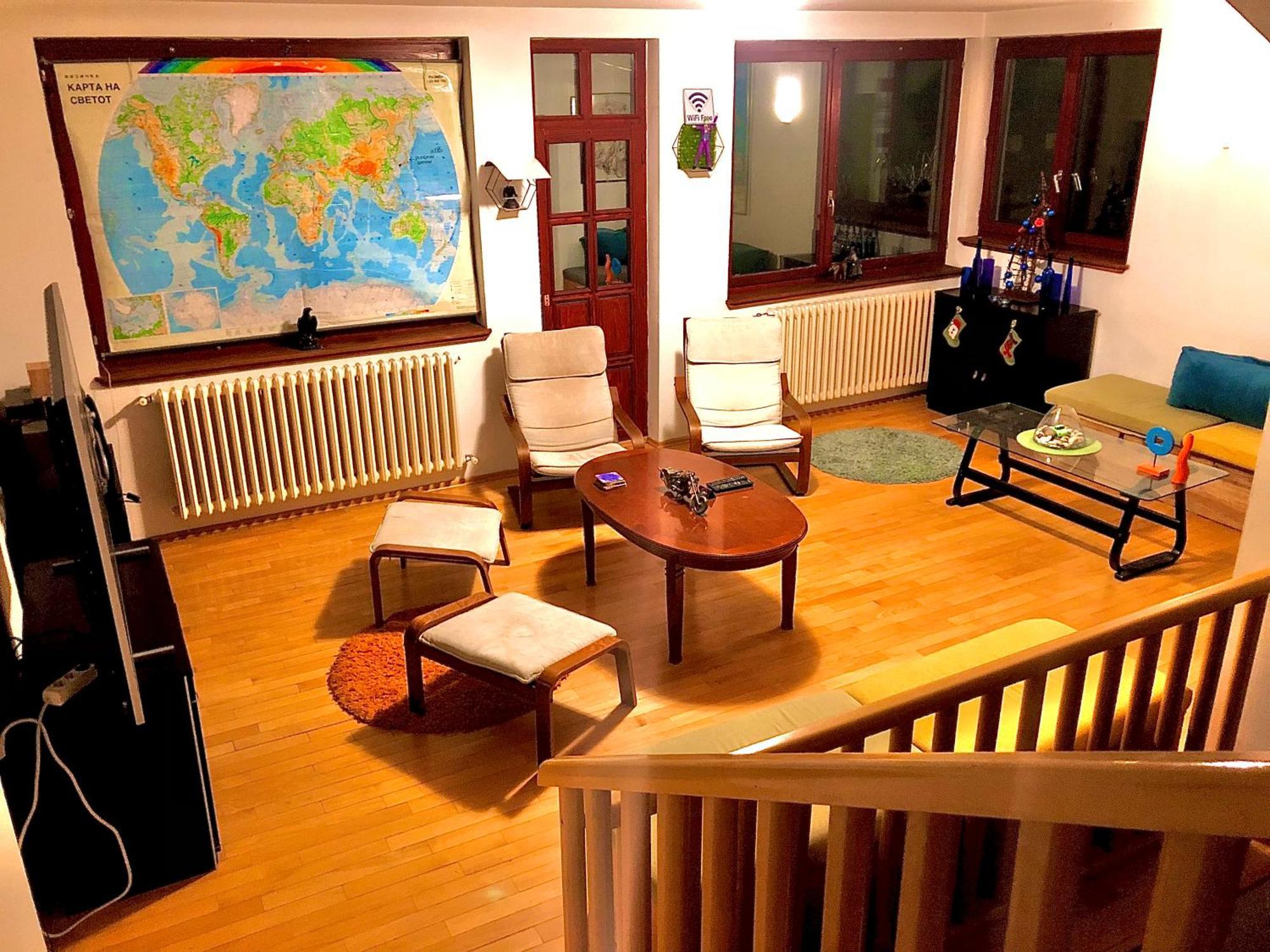 Blue Orange Hostel Скопье Экстерьер фото